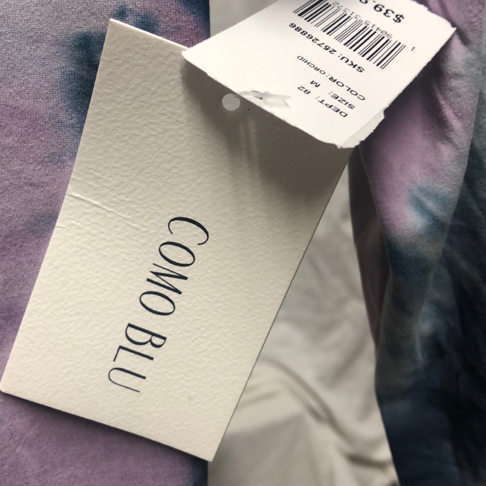 Como blu blouse - Picture 4 of 5